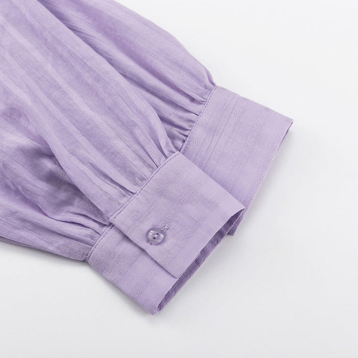 Yselia - Conjunto de dos piezas fluido con camisa y pantalones cortos