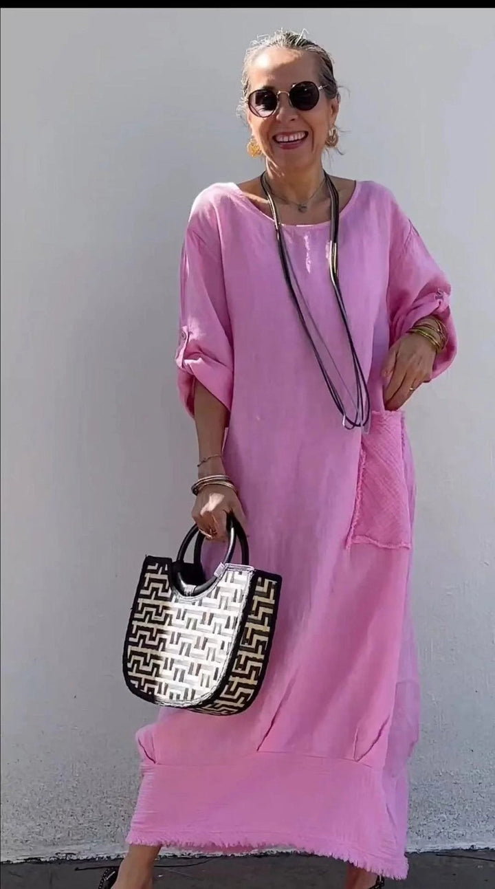 Leonora – Vestido boho oversize
