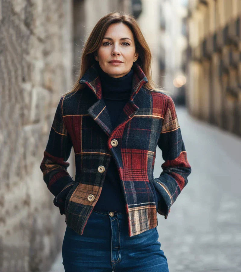 Elvira – Chaqueta ligera a cuadros