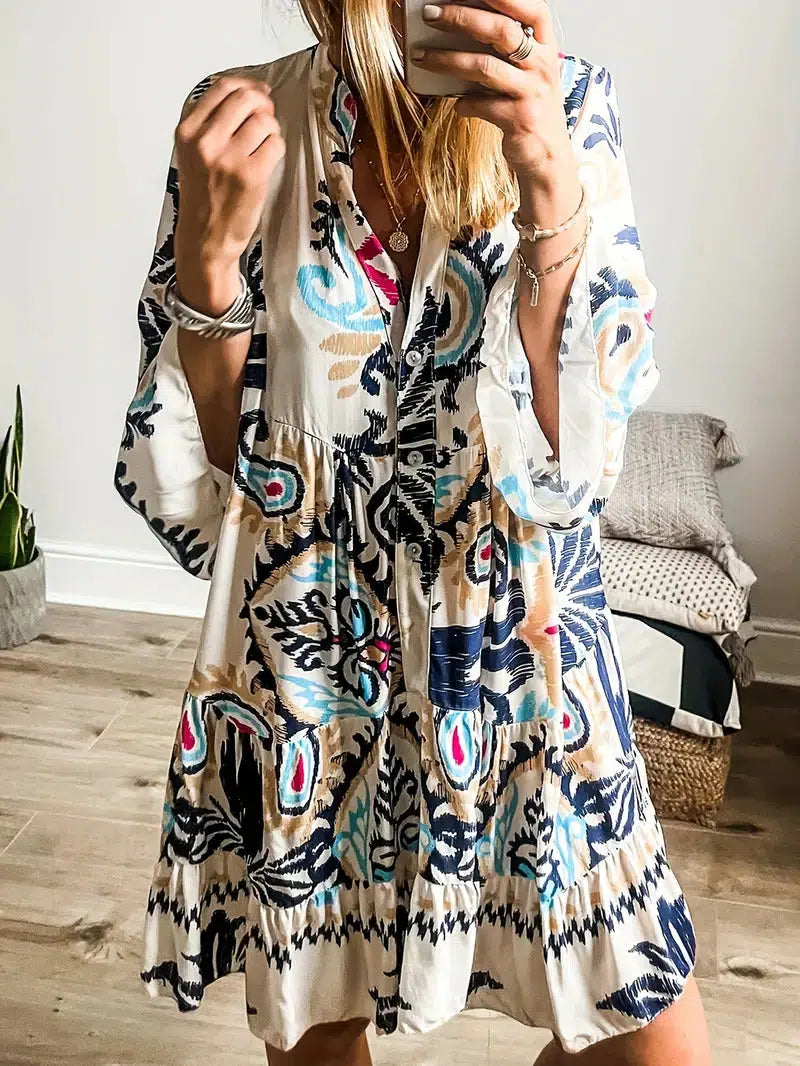 Veronica – Vestido boho túnica