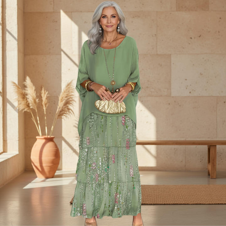 Alessia – Vestido boho en capas