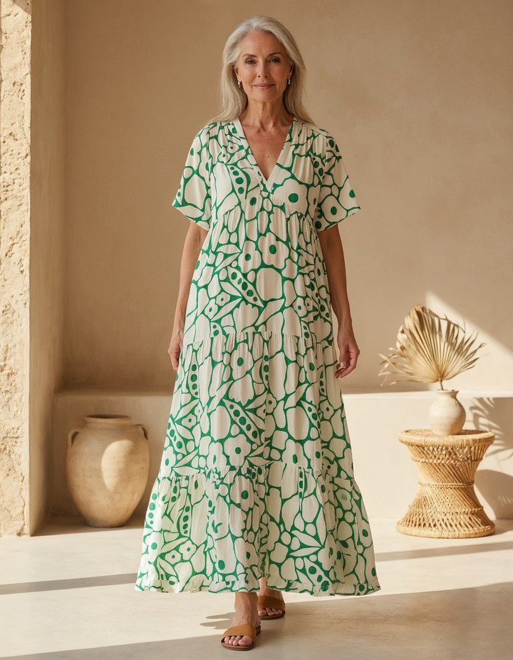 Martina – Vestido boho relajado