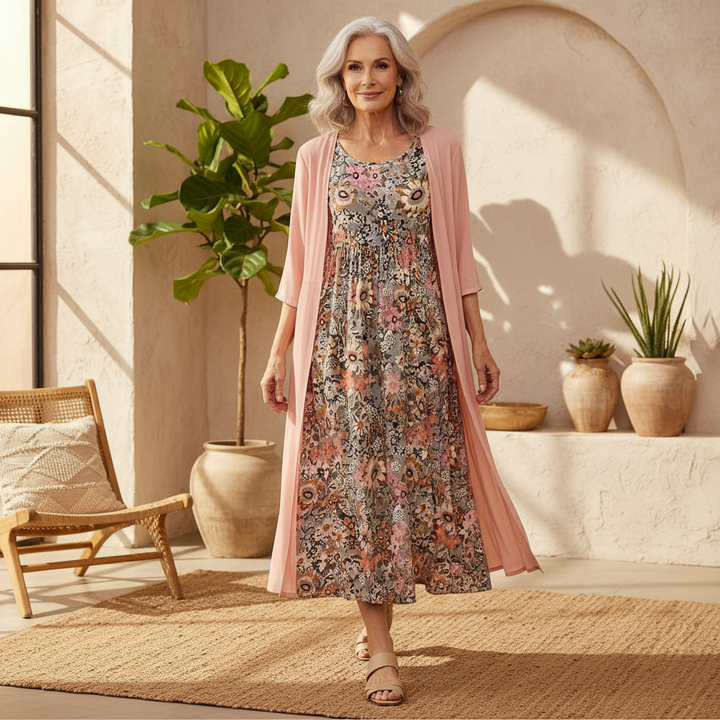 Elisa – Vestido boho floral