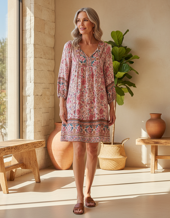 Beatrice – Vestido boho túnica