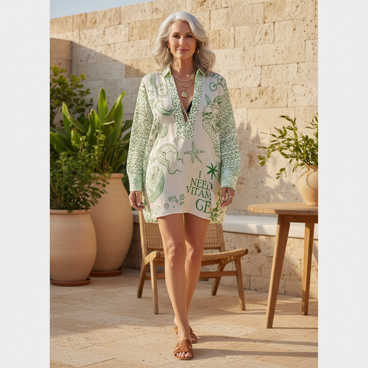 Sandra – Vestido boho playa