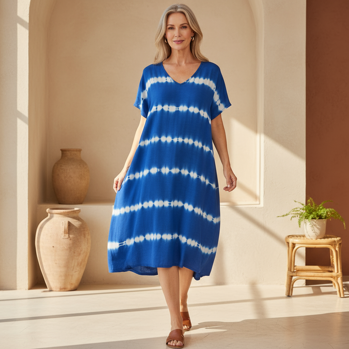 Wilma – Vestido boho tie-dye