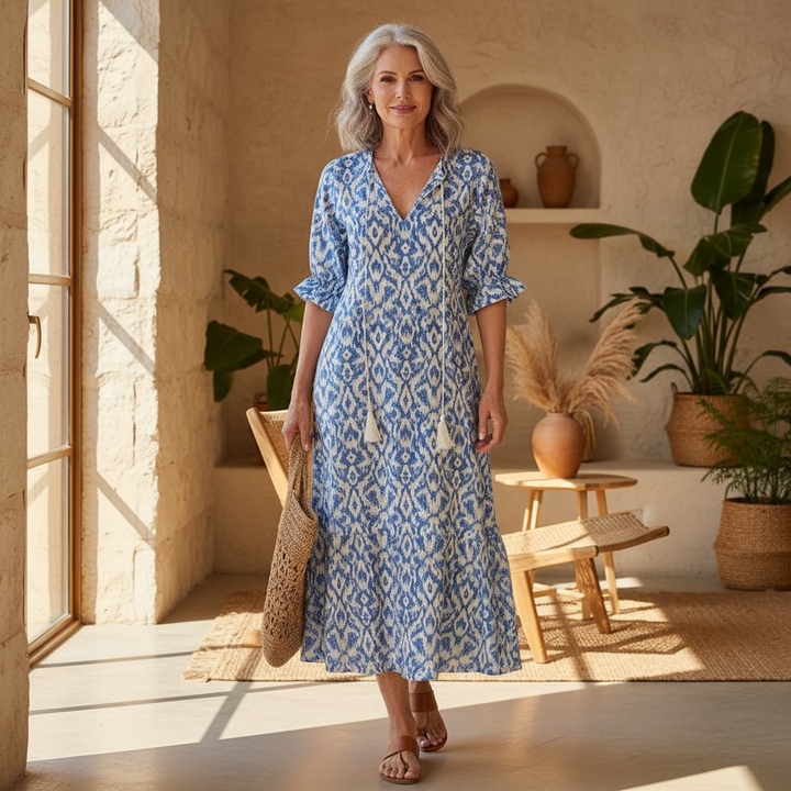 Michela – Vestido boho suave