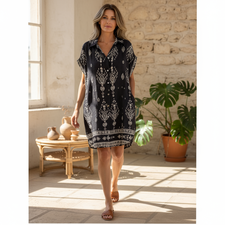 Michela – Vestido boho vintage