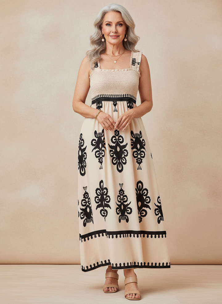 Ilaria – Vestido boho maxi