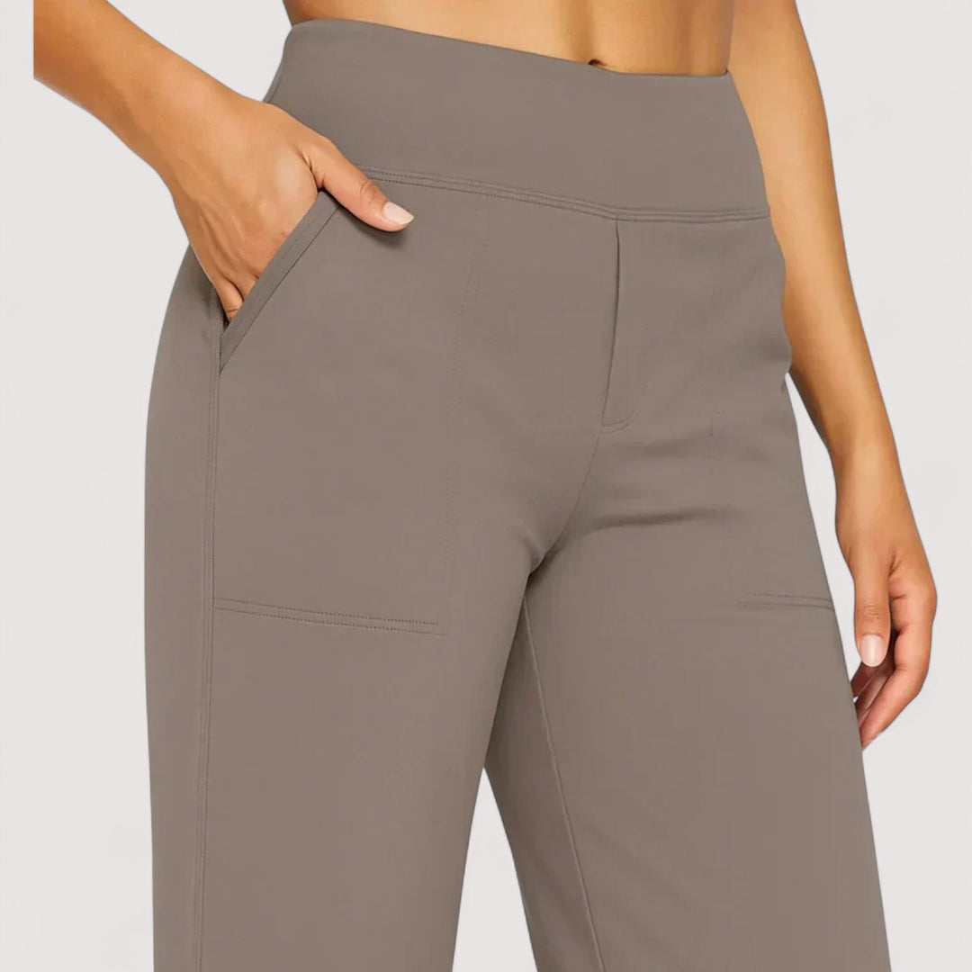 Elodie™ | Pantalones de jersey suave y elegante