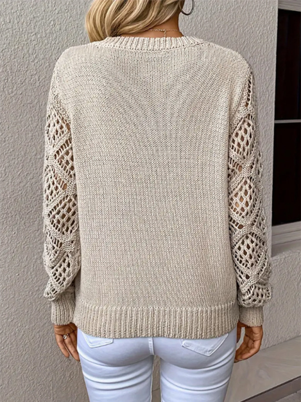 Noemi | Jersey Elegante con Detalles en Encaje