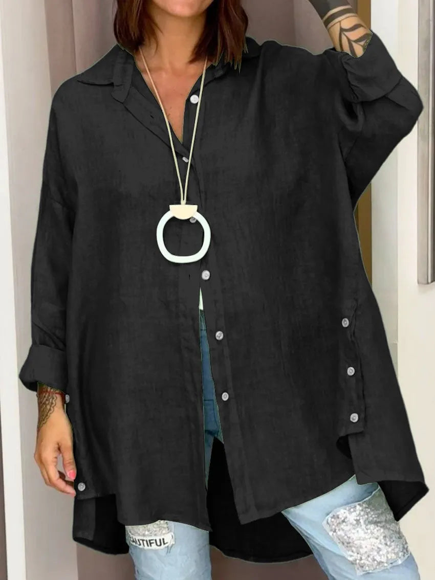 Zephina - Camisa amplia con botones