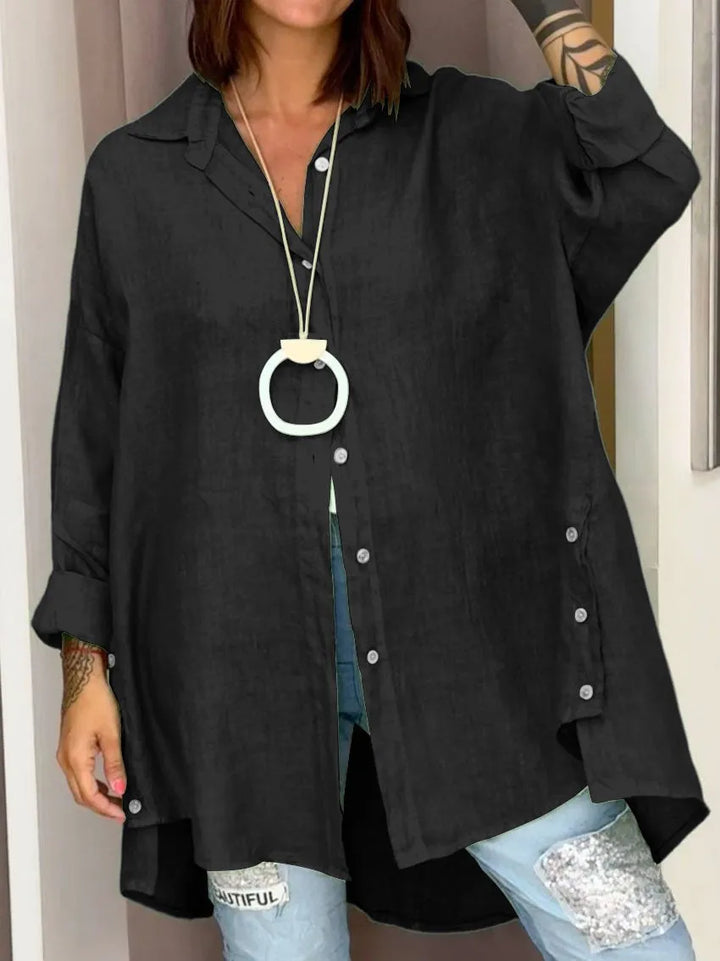 Zephina - Camisa amplia con botones
