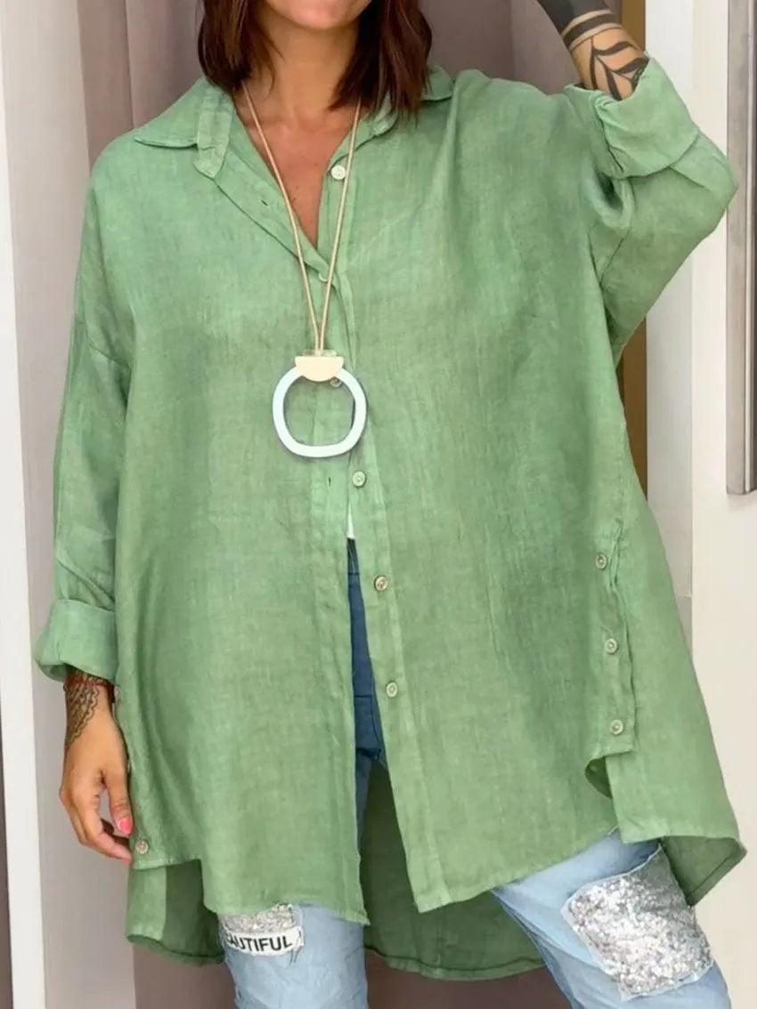 Zephina - Camisa amplia con botones