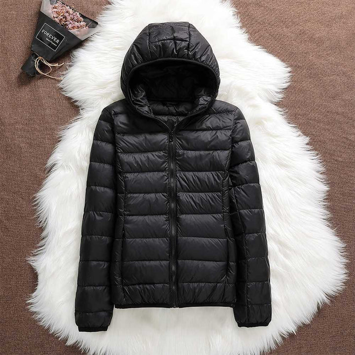 Sabina – Chaqueta de plumón ligera sin capucha