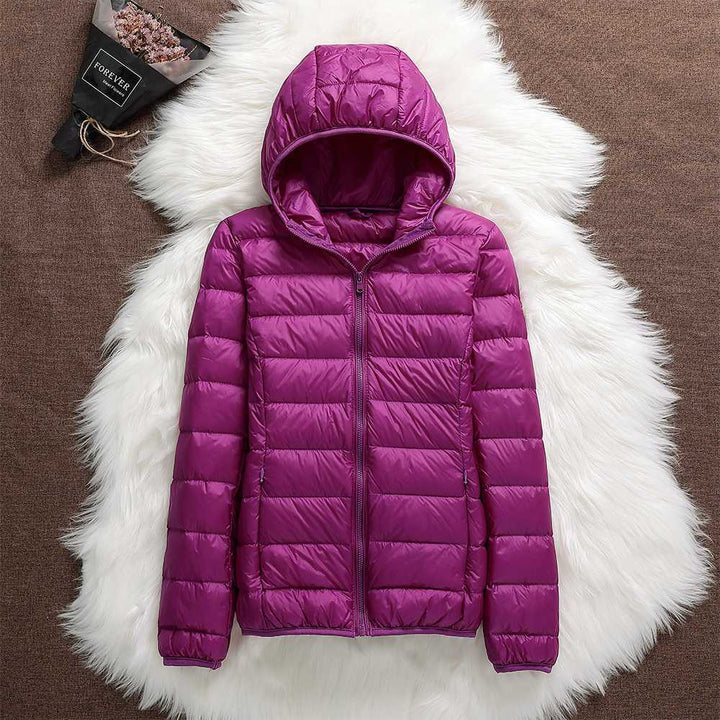 Sabina – Chaqueta de plumón ligera sin capucha