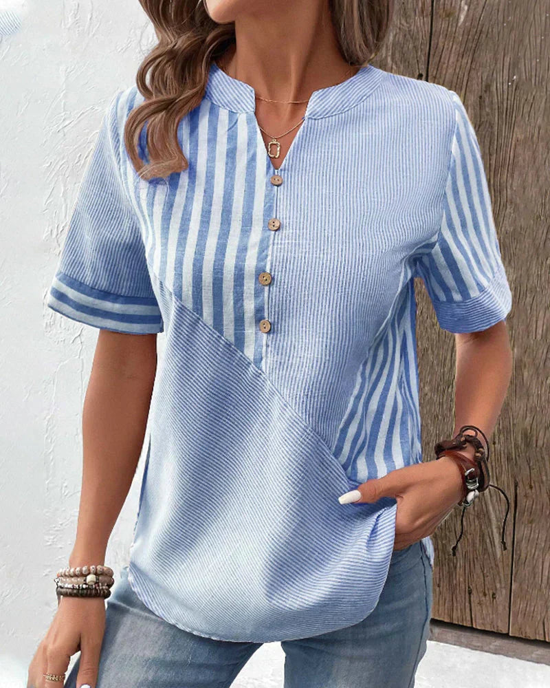 Talia - Blusa a rayas