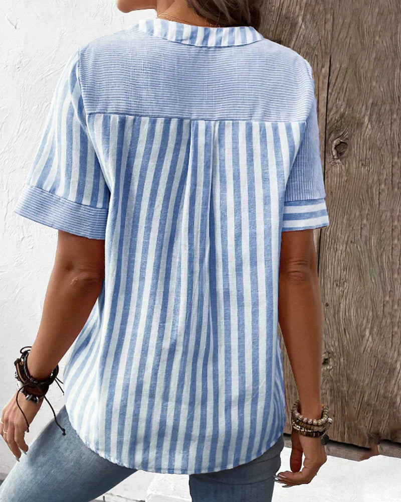 Talia - Blusa a rayas