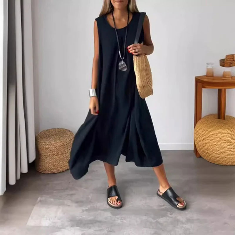 Amelia – Vestido boho sin mangas