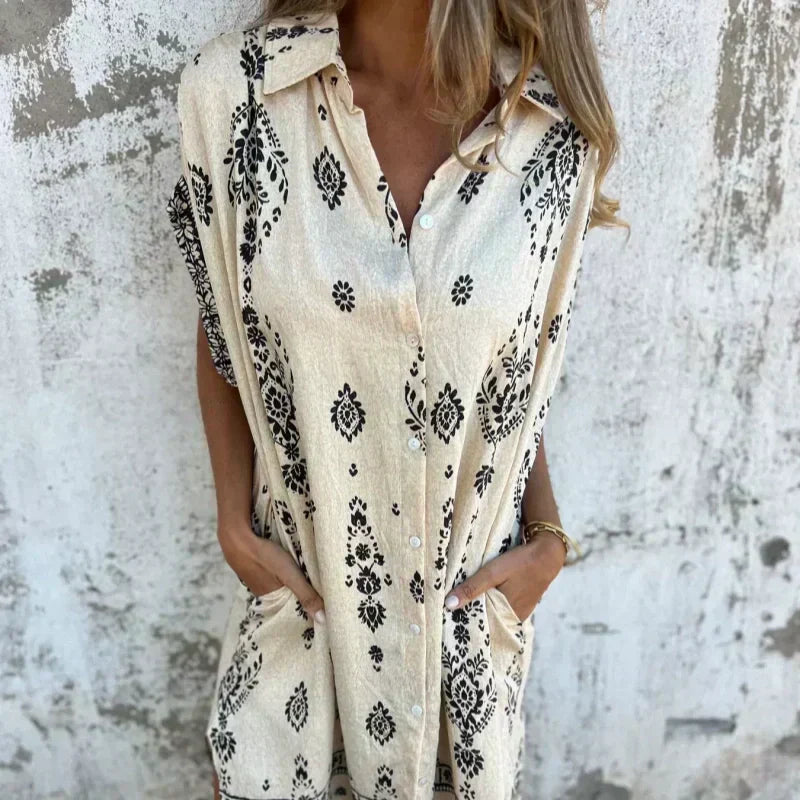 Michela – Vestido boho vintage