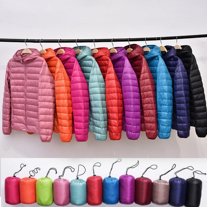 Sabina – Chaqueta de plumón ligera sin capucha
