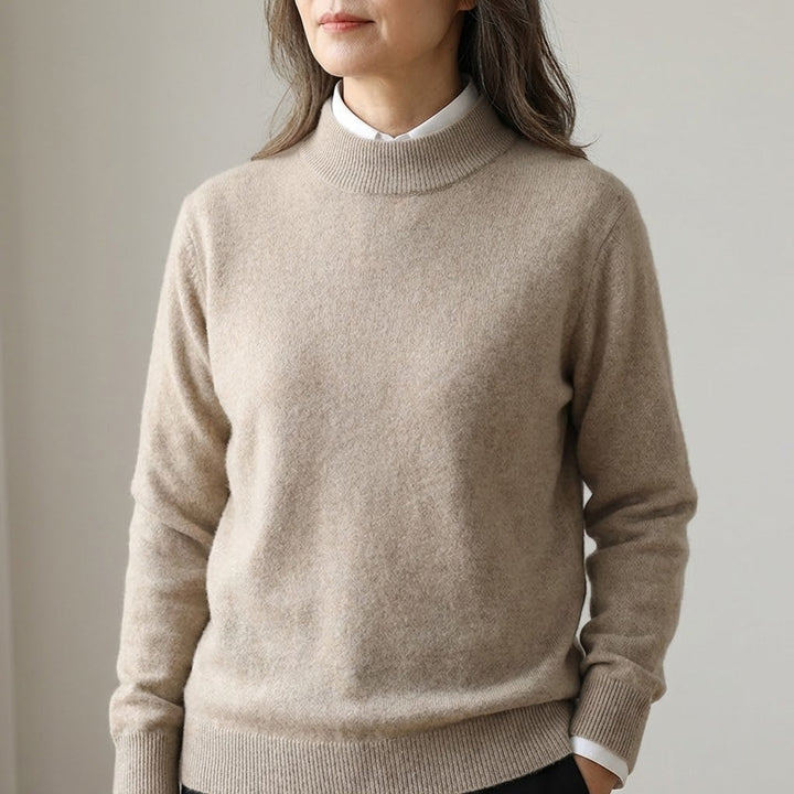 Livia | Suéter Suave de Cuello Alto
