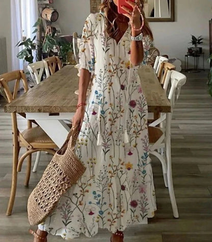 Michela – Vestido boho suave