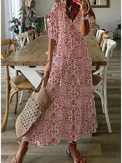 Michela – Vestido boho suave