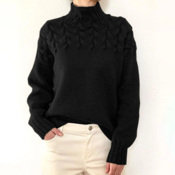 Loretta | Suéter de Cuello Alto Suave y Acogedor